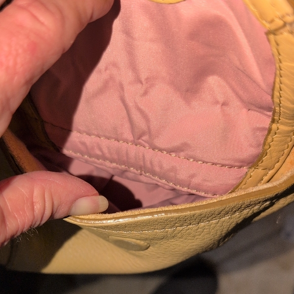 Cole Haan Beige Leather Satchel - Vintage - 2006 main image 3